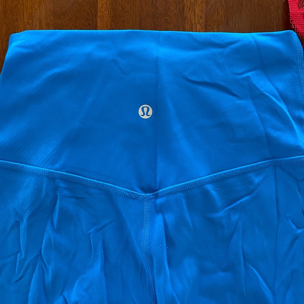 lululemon Align™ High-Rise Short 6" royal blue size 4